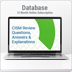 Base de questions CISM