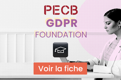 Cours PECB GDPR Foundation (2 jours)