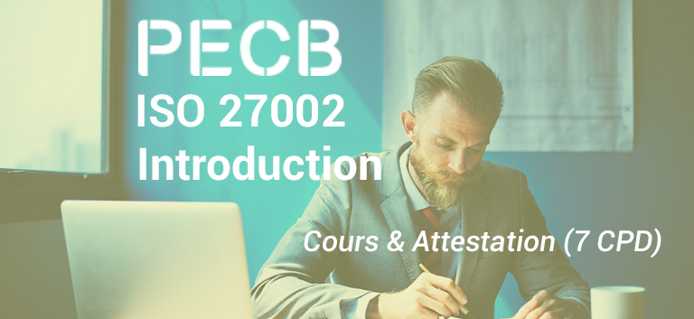 PECB ISO/IEC 27002 Introduction (1 jour)