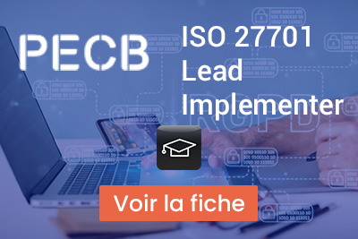 Cours & certification PECB ISO 27701 Lead Implementer (5 jours)